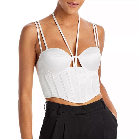 Stunning White Corset Top - Picture 3 of 6